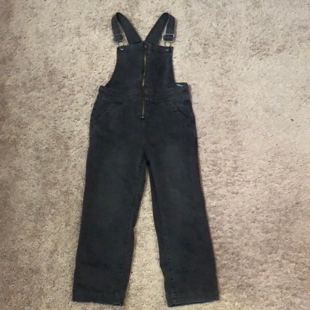 Dark Gray Overalls